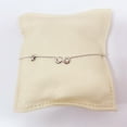 thumbnail image 3 of 925 Sterling Silver 0.03 Ct Canadian Diamond And Infinity Chain Bracelet, 3 of 4