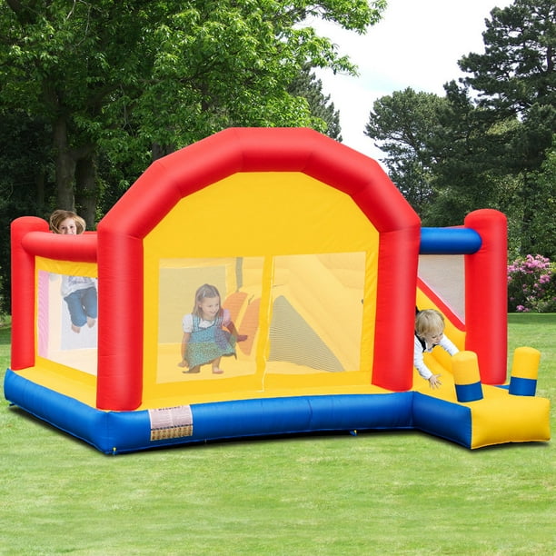 Costway Inflatable Bounce House Slide Bouncer Castle Jumper Playhouse Without Blower Walmart Com Walmart Com
