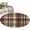 Brown, variant on Fall Buffalo Plaid Bathroom Rug Washable 2x3 Entryway Rug Non Slip Vintage Red Green Check Farmhouse Front Door Mat Low Pile Indoor Doormat Throw Floor Carpet for Kitchen Bedroom Entrance