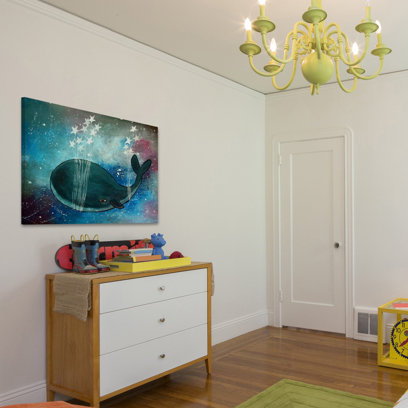 Marmont Hill Star Stringed Whale Wall Art
