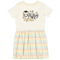 thumbnail image 3 of Inktastic Happy New Year with Cute Penguin Girls Toddler Dress, 3 of 5