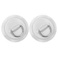 thumbnail image 2 of D-Ring Pad, 2pcs Deck Accessories PVC D Patch Long Service Life Reusable  for PVC Inflatable Boat Kayak Canoe for Roof Racks Trailers Ground Sheets Yellow,Blue,Red,Emerald, 2 of 7