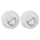 thumbnail image 2 of Parche De Anillo En D Para Canoa De Bote Inflable, Parche De Paleta De Bote Inflable De Anillo En D De PVC 9 Colores Para Kayaks Para Botes Inflables Cergrey Blanco, 2 of 8