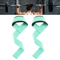 thumbnail image 6 of 2x Weight Lifting Straps Gym Wrist Wraps Lifting Straps Strength Training Hand Grip Weightlifting Wrist Straps for Powerlifting Equipment Light Green, 6 of 8
