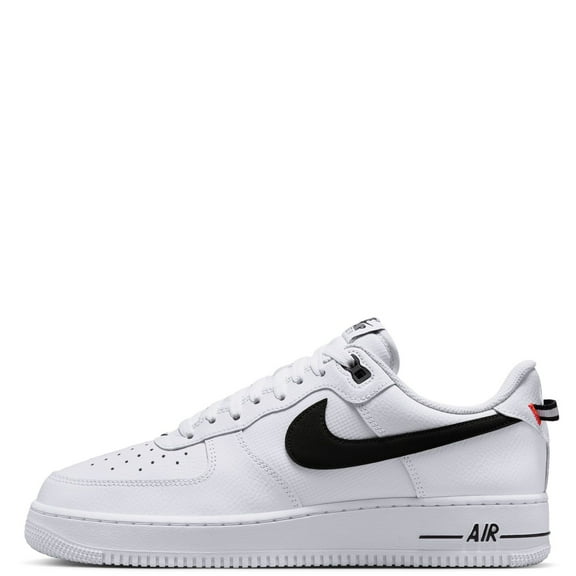 Men's Nike Air Force 1 '07 LV8 White/Black-Bright Crimson (HV9509 100) - 8