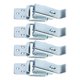 thumbnail image 3 of Cerradura De Cerrojo, Estructura Simple Cerradura De Cerrojo De Acero Inoxidable, Sujeción De Pasajes Ferroviarios Equipo Eléctrico Para Varias Cajas O Estuches OTVIAP Box Hasp, 3 of 8