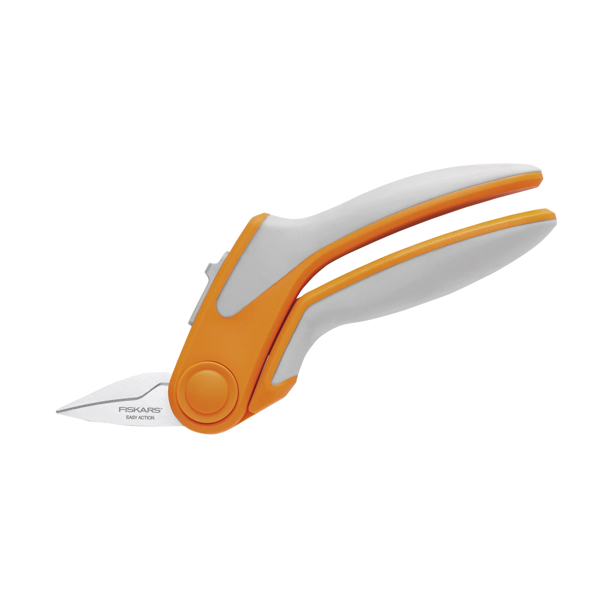 Fiskars Easy Action Rag Quilt Snip, Orange and Gray, 8 inch, 1 Each, 190600-1005