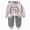 outfits001-Grey, variant on NOLDARES Baby Boy Fall Clothes Set Long Sleeve Crewneck Sweatshirts Pants Infant Newborn Winter Outfits Size:4-5 Y,Beige