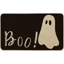 ASKETAM Halloween Doormat Indoor/Outdoor Non-Slip Carpet 19.5" x 31.3" (Ghost BOO)