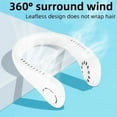 thumbnail image 3 of Portable Mini Home Summer Air-cooled Neck Hanging Fan for Outdoor Sports, Running, Travel Without Blades, Wearable USB Neck Stra, 3 of 9