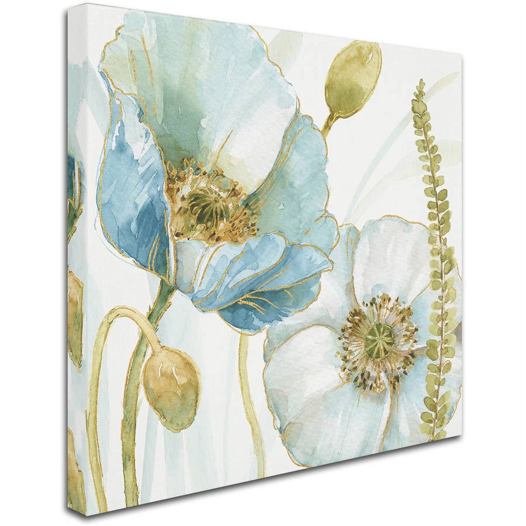 Trademark Fine Art "My Greenhouse Flowers IV" Canvas Art by Lisa Audit
