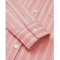 thumbnail image 3 of Vividaire Button Down Shirts for Women Long Sleeve Collared Striped Work Business Casual Office Blouses Tops with Pocket, 3 of 9