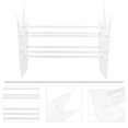 thumbnail image 3 of Shisuyan Hair Hoops Rack Crown Shape Transparent 1Pcs 11.40X7.47X4.32in, 3 of 9