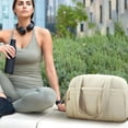 thumbnail image 4 of ZenCart Travel Bag with Large Waterproof PVC Pocket for Wet And Dry Separation Storage Gym Bag with Handle And Shoulder Strap 5 Exterior Pockets Carry-on Bag, 4 of 8