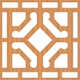 thumbnail image 6 of Ekena Millwork 23 3/8"W x 23 3/8"H x 3/8"T Addison Decorative Fretwork Wood Panels, Cherry, 6 of 6