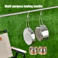 thumbnail image 5 of FeiFu 304 Stainless Steel Outdoor Cooking Set Rustproof Camping Cookware Kit with Non-Slip Handles for Backpacking Hiking, 5 of 5