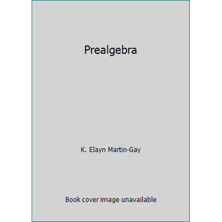 Prealgebra, Used [Paperback]