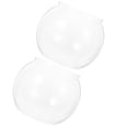 thumbnail image 4 of 2pcs Fish Bowl Plastic Transparent Small Aquarium Small Fish Tank Fishbowls for Betta Fish Goldfish, 4 of 8