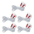 thumbnail image 1 of Electrode Wire, Promote Blood Circulation Multifunctional Electrode Wires Cable 2.5mm Plug 4.9ft Length  For Massager, 1 of 8