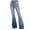 Blue, variant on Augper Flare Jeans for Women, Women's High Waist Stretch Bell Bottom Jeans Black Flare Bootcut Denim Jeans Pants