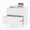 White, variant on PEXMOR 2-Drawer Lateral File Cabinet, Fluted Design, Letter, Legal, A4 Storage, Dark Walnut