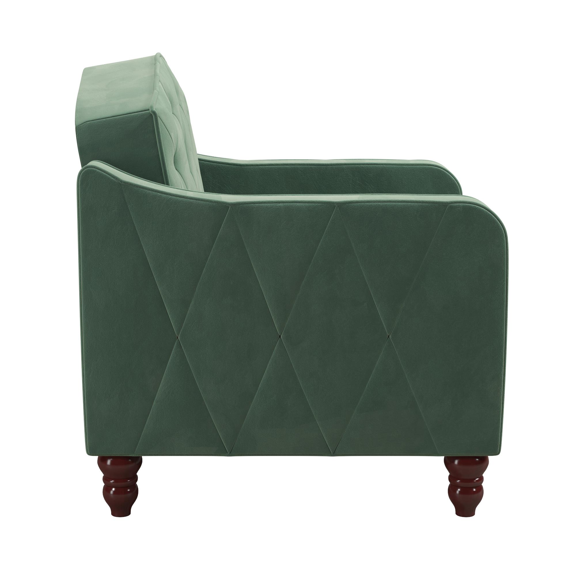 Novogratz vintage best sale tufted armchair