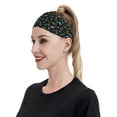 thumbnail image 3 of Daiia Space Rockets printed Men's Performance Headband,Sports Headbands,Moisture Wicking Workout Headband, 3 of 9