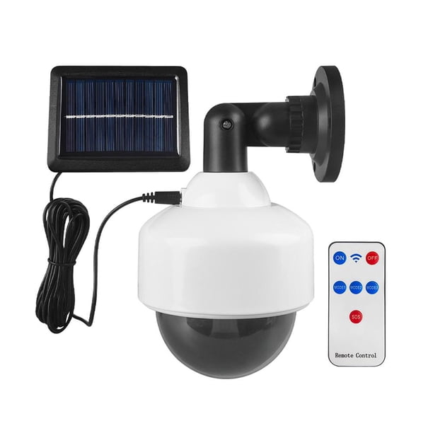 Monitoreo de simulación de inducción de cuerpo de luz de cámara falsa solar LED para el hogar (A)