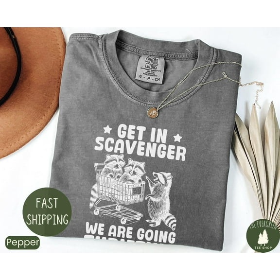 Velto Thrifting Quote Graphic Tshirt Scavenger Inspired Humor Casual Outfit Trendy Everyday Gift For Friends, Full Size S-5XL