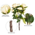 thumbnail image 5 of Vickerman 23" Artificial Beige Peony Spray., 5 of 7