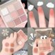 thumbnail image 1 of Paleta de sombra de ojos de 9 colores, maquillaje ahumado azul, purpurina, paleta de sombra de ojos nacarada, paleta de maquillaje de ojos encantadora de alta calidad qym unisex, 1 of 2