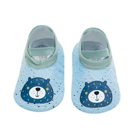 

kpoplk Cute Shoes For Teen Girls Animal Kids Boys Socks Barefoot Shoes Socks Non Slip Girls Floor Cartoon Toddler Slippers Girl(Wine)