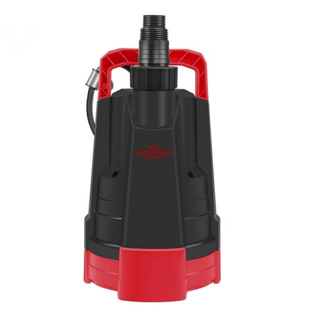 750W 1HP Submersible Clean/Sewage Pump, 3430 GPH, 16ft Cable with Handle, Irrigation Pump for Ponds, Swimming Pools, Gardens by EXCITED WORK