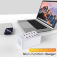 thumbnail image 4 of Estación de carga USB SZSHXCRXKJY Enchufe inteligente de 10 puertos y 60 W, 4 of 8