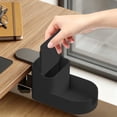 thumbnail image 6 of Desk Cup Holder, Clamp on Desk Organizer with Phone Stand and Storage Compartments, Space Saving Desktop Caddy for Mugs, Pens, and Supplies, No Drill Clip on Rack for Home Office and Workstation, 6 of 6