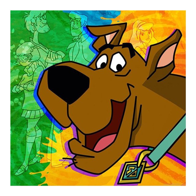 5D DIY Diamond Painting Kits Full Square Drill Scooby-Doo Cuadro de mosaico Sywqhk Decoración hogareña