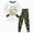 N362-Yellow, variant on bwdbhd Kids Toddler Girl Boy Pajamas Pj Set Long Sleeve Sleepwear Loungewear 2 Piece Top and Pants Fall Winter Jammies
