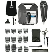 Wahl Elite Professional High Performance Hair Cutting Kit, 23 Piece Set with Clipper, Clipper-Blade Cover, Premium Styling Hair-Comb, 79734