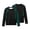 Green, variant on Unisex Children Athletic Tee, Color Block Long Sleeve Sports Running Shirt