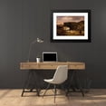 thumbnail image 4 of Alexandre-Gabriel Decamps 24x18 Black Modern Framed Museum Art Print Titled - Landscape with the Good Samaritan (C. 1837), 4 of 5