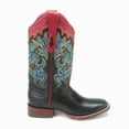 thumbnail image 3 of Los Altos Black Teju Lizard Square Toe Women's Western Boot (10), 3 of 4
