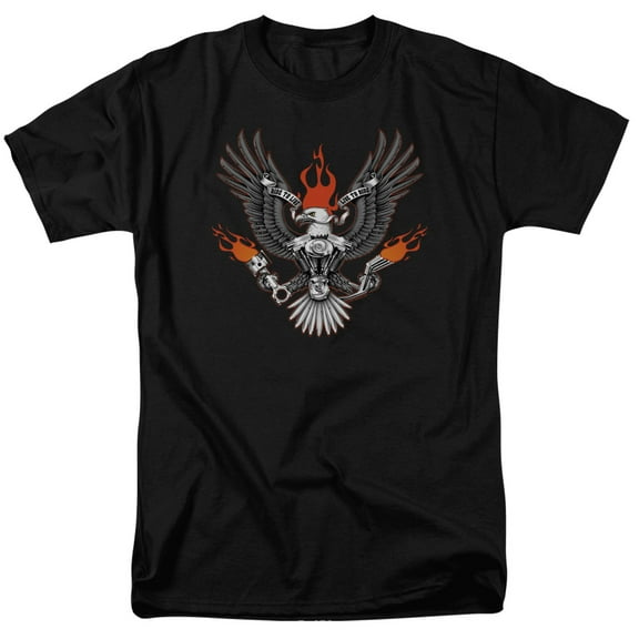 - Biker Eagle - Short Sleeve Shirt - XXXX-Large