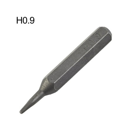 

H4×28mm Small Hex Screwdriver Bits H0.9 4mm Hex Shank