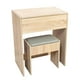thumbnail image 2 of Tocador Minimalista Relan Estilo Madera Roble con Banco, 2 of 6