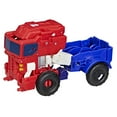 thumbnail image 3 of Transformers Toys CYBERWORLD Cyber Changers Optimus Prime Action Figure, 6+, 3 of 12