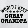 thumbnail image 3 of CafePress - World's Best Great Grandpa Sweatshirt - Crew Neck Sweatshirt, 3 of 4
