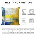 thumbnail image 5 of Nawypu  Blue and Yellow Abstract Art Pillow Cover, Modern Gray Home Decorative Throw Pillows Covers Cushion Cover for Bedroom Sofa Living Room, 5 of 5