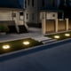thumbnail image 4 of Luz solar enterrada para jardín exterior – Lámpara de 16 LED para senderos de jardín, ABS impermeable, energía solar, blanca/cálida, fácil de instalar, decoración de césped y villa, sensor, 4 of 7