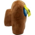 Monster Mini Elephant Among Us Brown Dum Crew Member Plush Toy, Stuffed Animal for Kids Ages ...