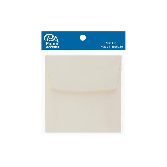 Envelope 3.13x3.13 10pc Cream